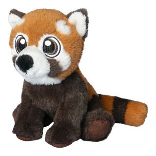 Obrázek z Panda červená Zooper sedící plyš 13cm 